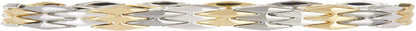 NINE WEST Boxed Geometric Stretch Bracelet, Silver/Gold/Hematite Tri-Tone Apparel & Accessories > Jewelry > Bracelets Nine West   