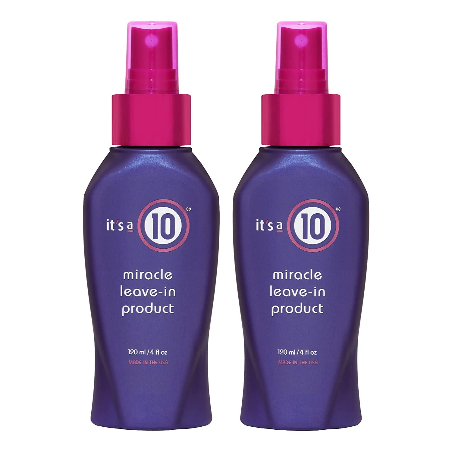 It'S a 10 Haircare Miracle Leave-In Product, 4 Fl. Oz. (Pack of 2) Health & Beauty > Personal Care > Hair Care It's a 10 Haircare 4 Fl Oz (Pack of 2)  