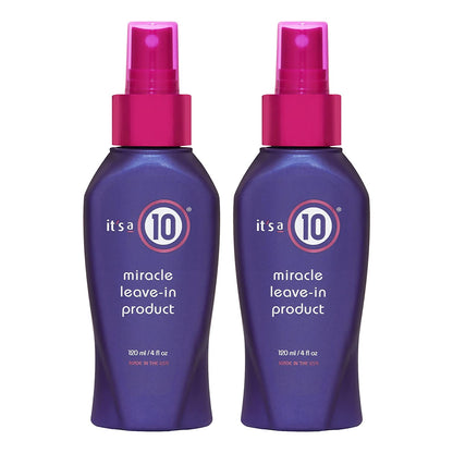 It'S a 10 Haircare Miracle Leave-In Product, 4 Fl. Oz. (Pack of 2) Health & Beauty > Personal Care > Hair Care It's a 10 Haircare 4 Fl Oz (Pack of 2)  
