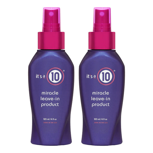 It'S a 10 Haircare Miracle Leave-In Product, 4 Fl. Oz. (Pack of 2) Health & Beauty > Personal Care > Hair Care It's a 10 Haircare 4 Fl Oz (Pack of 2)  