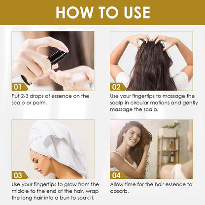 Hair Growth Oil with Biotin, Castor, and Caffeine - 99% Natural Hair Care Serum for Stronger, Thicker, Prevent Hair Loss, Promotes Hair Regrowth, Repairs Hair Follicles, Rid of Itchy and Dry Scalp, Stress Relief & Headaches-50Ml Health & Beauty > Personal Care > Hair Care CENNYO   