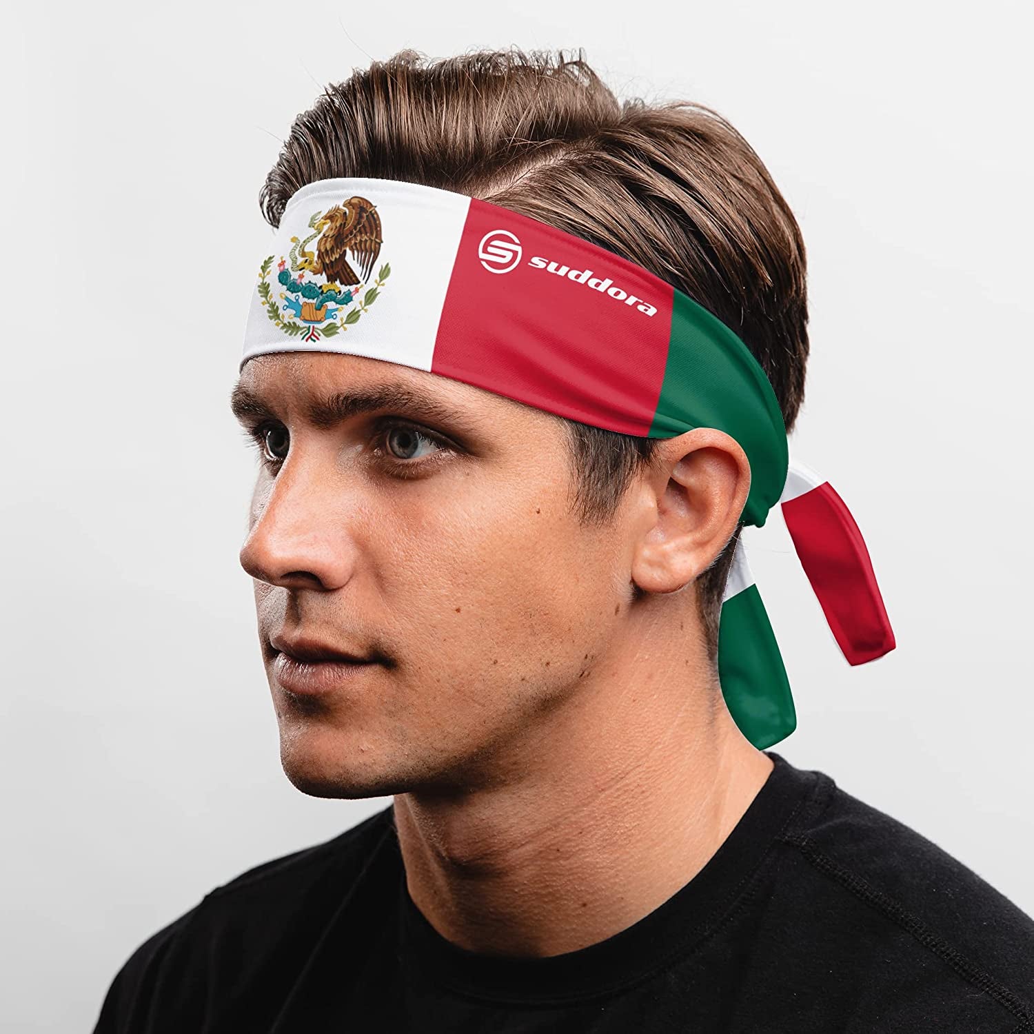 Suddora Country Flag Tie Headbands - Workout, Sports, Costume and National Team Accessories Apparel & Accessories > Clothing Accessories > Bandanas & Headties Suddora   