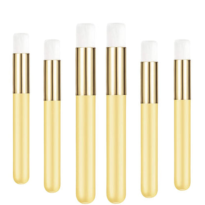 Eyelash Cleaning Brush 6 Pcs Lash Extension Cleanser Shampoo Soft Makeup Brushes for Blackhead Remover Tool Nose Washing Mascara Brushes Wands,Black Silver Health & Beauty > Personal Care > Cosmetics > Cosmetic Tools > Makeup Tools Camille Donahue Yellow  