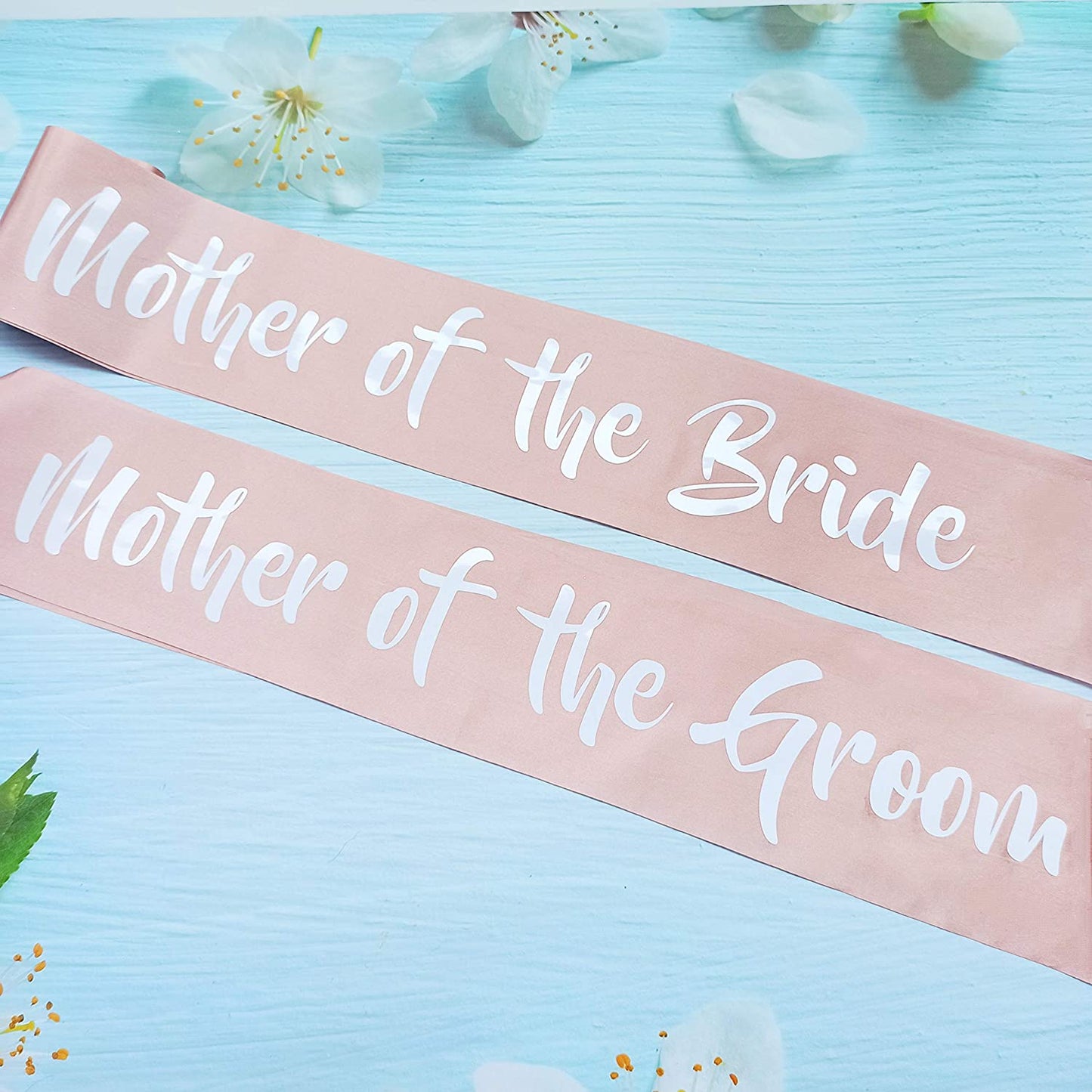 Mother of the Bride Sash, Bachelorette Party Sashes, Bridal Shower Supplies, Wedding Accessories for Bride to Be'S Mother Apparel & Accessories > Clothing Accessories > Sashes Magnusson's Garden   