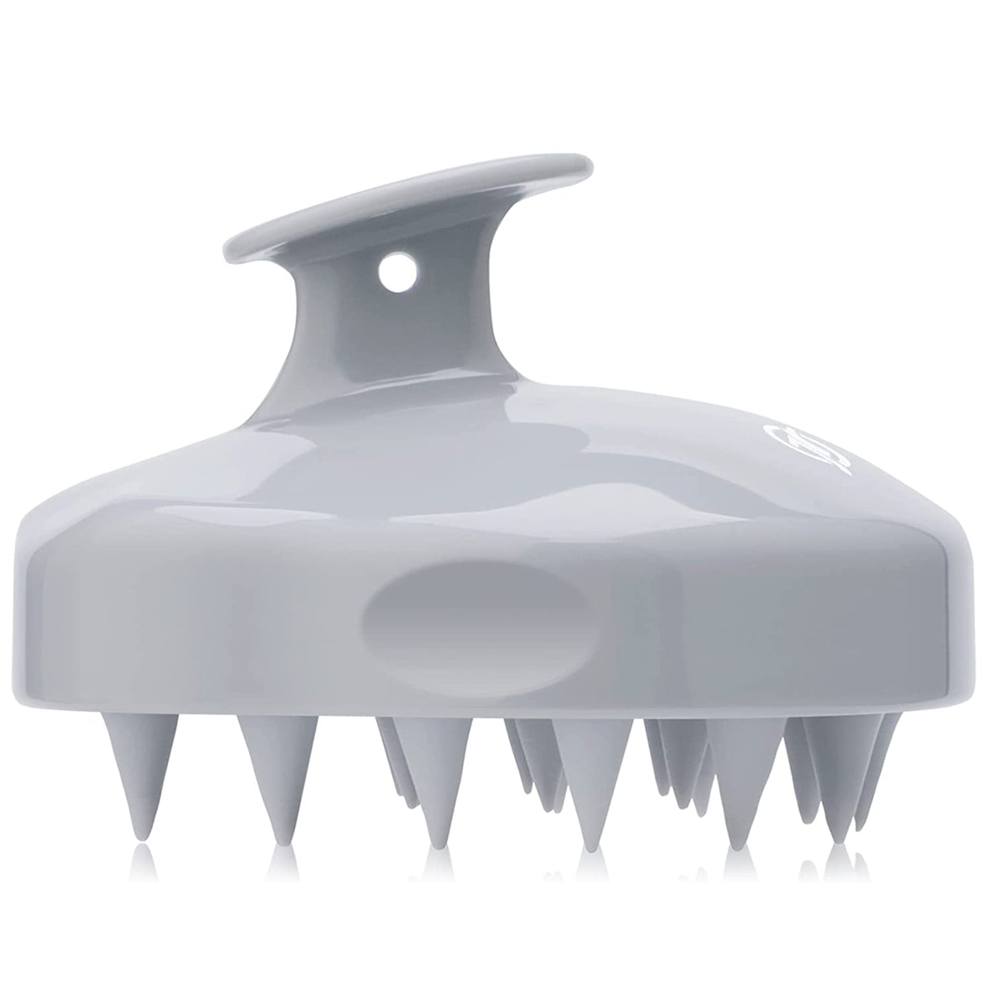 FREATECH Scalp Massager Shampoo Brush with Soft & Flexible Silicone Bristles for Hair Care and Head Relaxation, Ergonomic Scalp Scrubber/Exfoliator for Dandruff Removal and Hair Growth, Black Health & Beauty > Personal Care > Hair Care FREATECH Gray  
