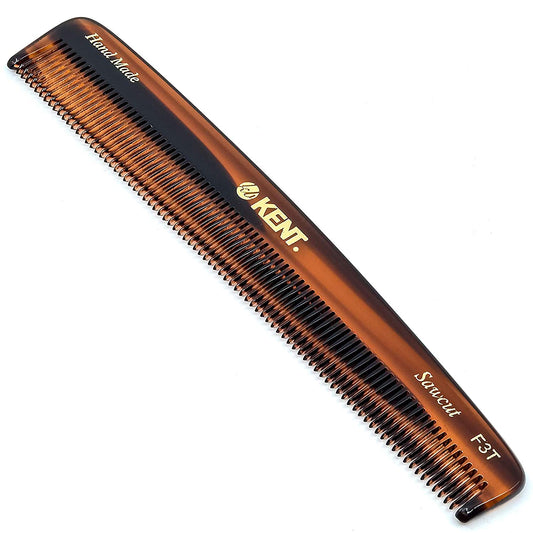 Kent F3T Fine Tooth Comb for Hair Care/Parting Comb and Combs for Men and Combs for Women - Dandruff Hair Comb/Kent Mens Combs for Hair Fine Teeth Comb Hair Comb Fine/Men Comb Comb for Women Health & Beauty > Personal Care > Hair Care KENT A-Tortoiseshell 1 PACK 