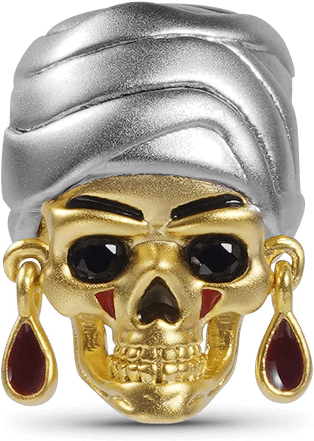 GNOCE Voodoo Doll Pendant Charm 925 Sterling Silver Dangle Bead Charms for Women Bracelet/Necklace Halloween Gifts for Girls Wife Daughter Apparel & Accessories > Jewelry > Bracelets GNOCE color-9  