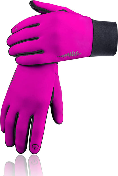 SIMARI Winter Gloves Men Women Touch Screen Glove Cold Weather Warm Gloves Freezer Work Gloves Suit for Running Driving Cycling Working Hiking 102 Apparel & Accessories > Clothing Accessories > Gloves & Mittens SIMARI Purple Medium 