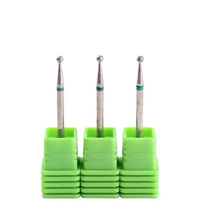 MZCMSL 4PCS Cuticle Clean Drill Bit Diamond Nail Bit Ball Head Stone File Manicure Pedicure Nail Art Tools Health & Beauty > Personal Care > Cosmetics > Cosmetic Tools > Nail Tools MZCMSL 3PCS Φ2.34MM  