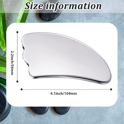 Nuanchu Guasha Tool for Face Stainless Steel Gua Sha Facial Tools Metal Gua Sha Tighten Skin Care Tools Massage Beauty Tool for Body Eyes Neck Massager with Travel Pouch (Claw Style) Health & Beauty > Personal Care > Cosmetics > Cosmetic Tools > Skin Care Tools Nuanchu   