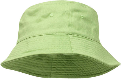 Topheadwear Blank Cotton Bucket Hat Apparel & Accessories > Clothing Accessories > Headwear TOP HEADWEAR Apple Green Small-Medium 