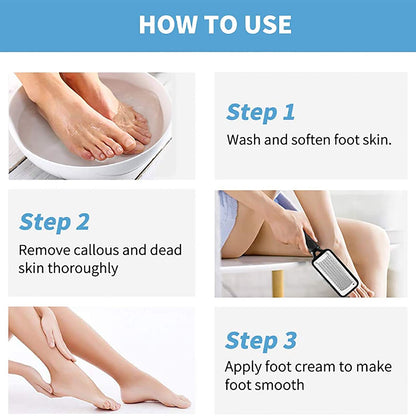 Colossal Foot Scraper Foot File Callus Remover and Foot Rasp by Bodfppc,Professional Stainless Steel Foot Care Pedicure Tool for Dry and Wet Feet,Exfoliating, Removing Calluses and Dead Skin Health & Beauty > Personal Care > Foot Care BODFPPC   