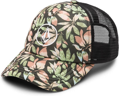 Volcom Women'S into Paradise Trucker Foam Snapback Hat Apparel & Accessories > Clothing Accessories > Hats Volcom Hazey Pink One Size 