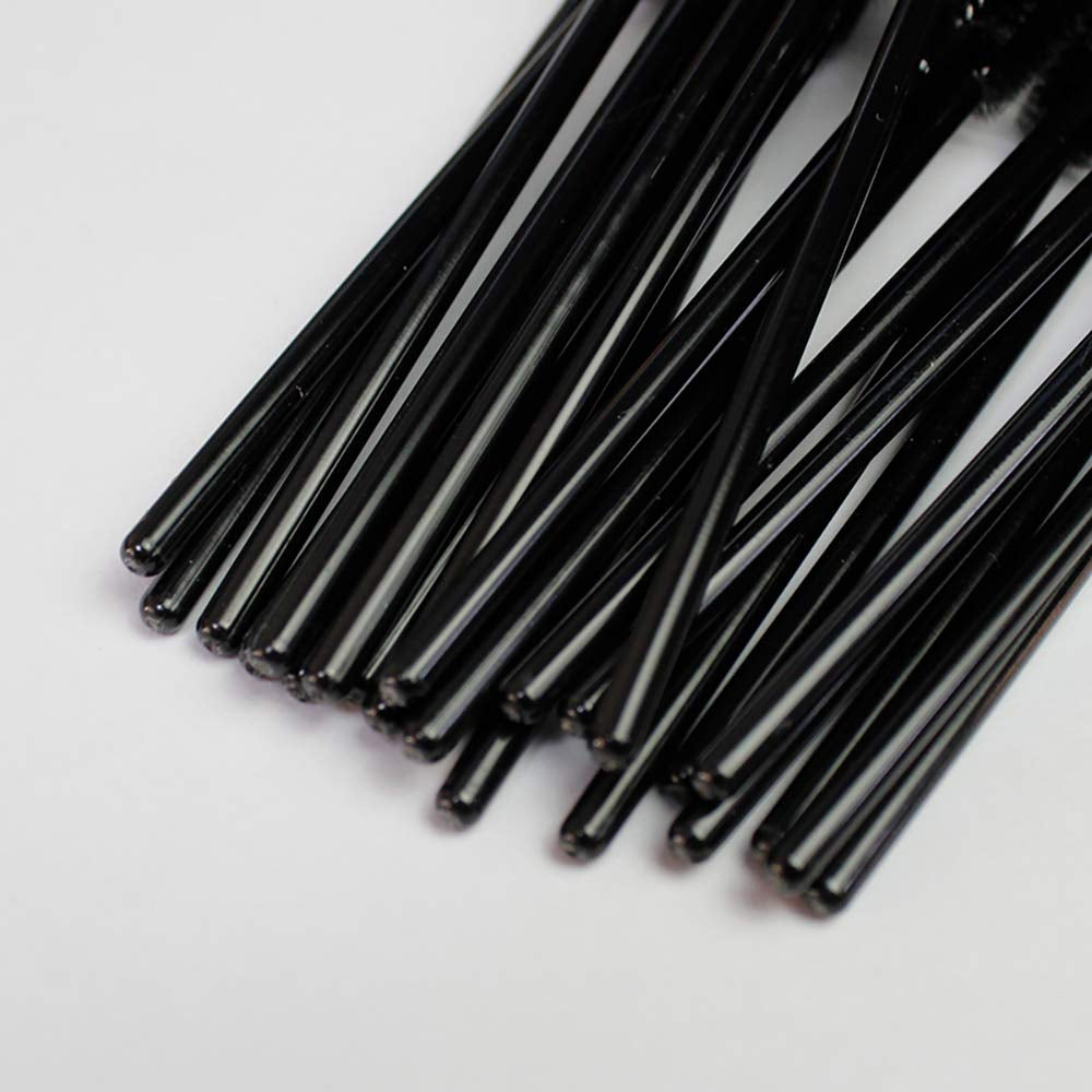 Eyelash Spoolie Brushes 100PCS Mascara Wands Eyebrow Brush Cleaner Applicator Makeup-Tools False Eyelashes Extension (100PCS BLACK BRUSHES) Health & Beauty > Personal Care > Cosmetics > Cosmetic Tools > Makeup Tools Generic   