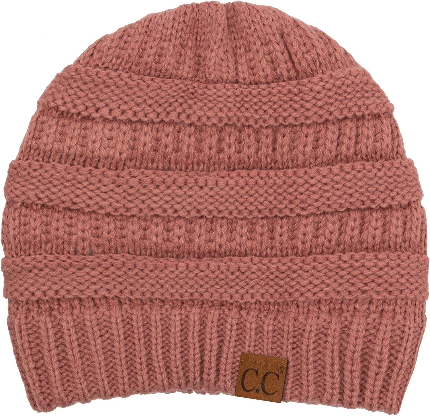 C.C Women'S Beanie Apparel & Accessories > Clothing Accessories > Hats C.C Mauve One Size 