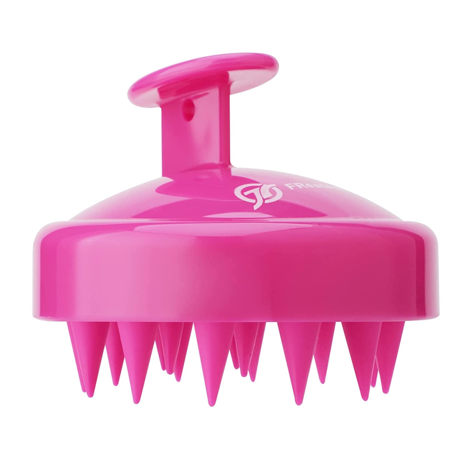 FREATECH Scalp Massager Shampoo Brush with Long & Flexible Silicone Bristles for Hair Care and Head Relaxation, Glide through Hair Easily, Dandruff Removal and Itching Relief, Wet and Dry, Pink Health & Beauty > Personal Care > Hair Care FREATECH Red  