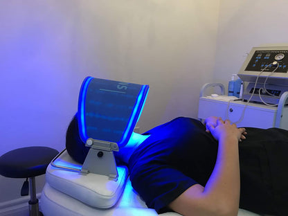 Hydraskincare LED Light Therapy Facial T-R-Eatment Facial Skin Care Mask Skin R-E-Juvenation Photon Device for Face Black Spot Remover A-Cne Reduction Beauty Tool, Blue Health & Beauty > Personal Care > Cosmetics > Cosmetic Tools > Skin Care Tools Hydraskincare   