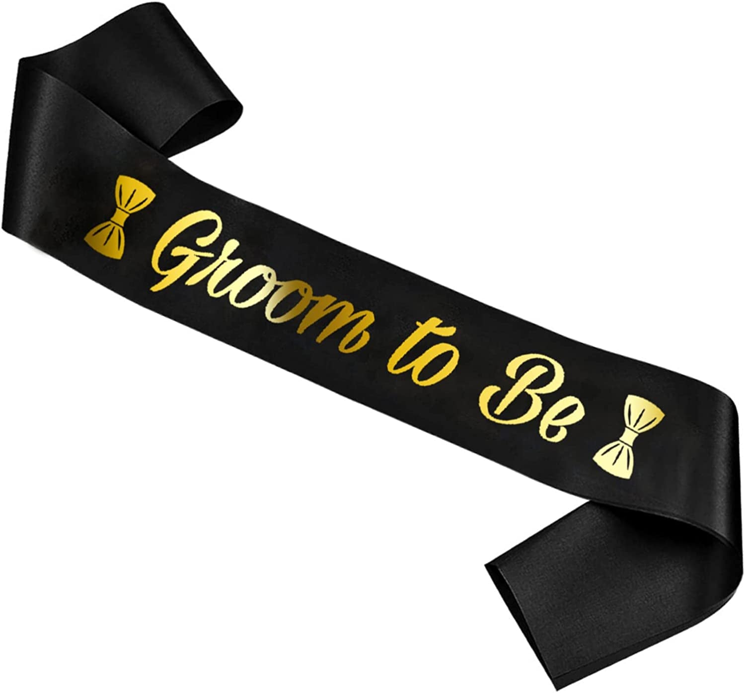 SGKUED Rose Gold Bachelorette Party Sash - Team Bride Decorations,Bridal Shower Favors,Hen Night Gifts, Engagement Party Satin Favors,Wedding Party Accessories Apparel & Accessories > Clothing Accessories > Sashes SGKUED Groom to Be  