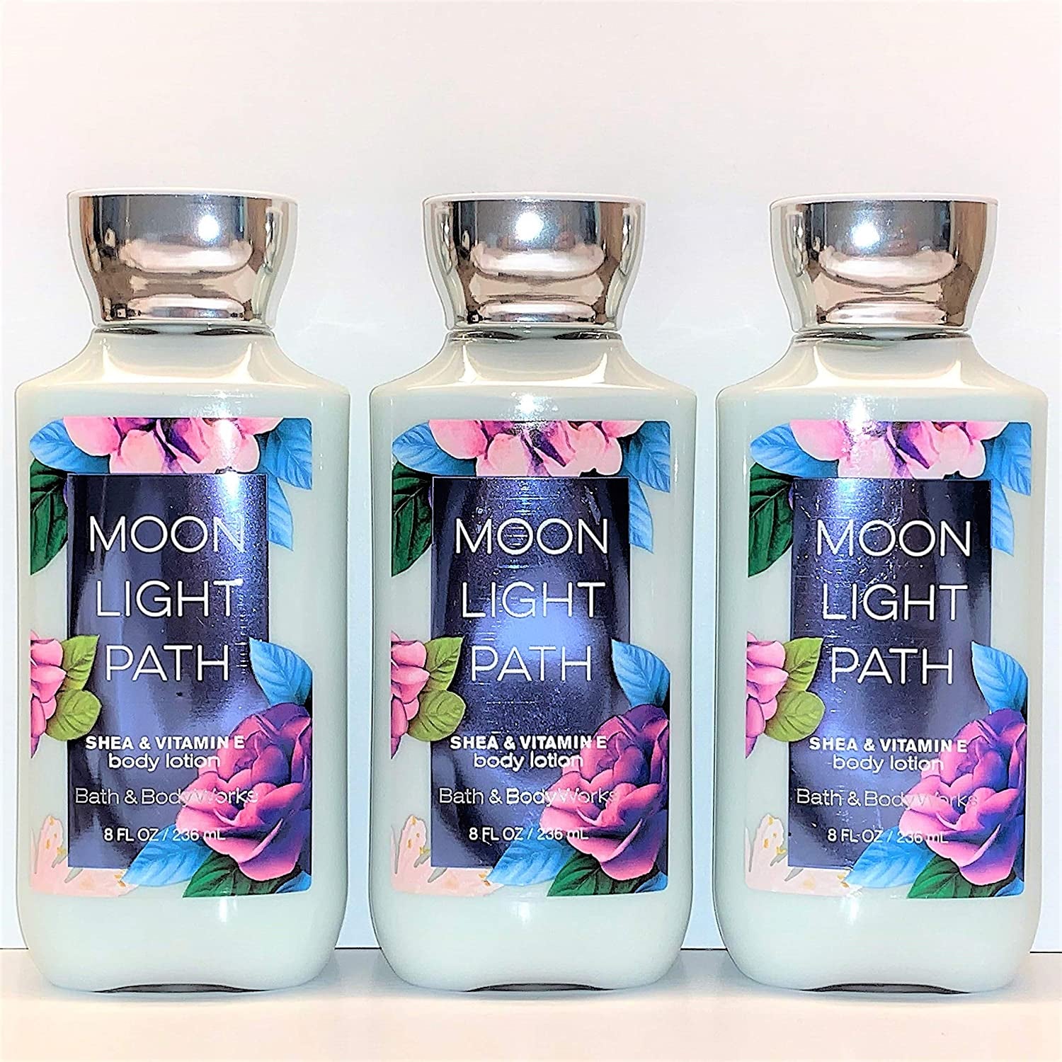 Bath & Body Works Moonlight Path Body Lotion Pack of 3 Health & Beauty > Personal Care > Cosmetics > Bath & Body Bath and Body Works   