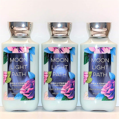 Bath & Body Works Moonlight Path Body Lotion Pack of 3 Health & Beauty > Personal Care > Cosmetics > Bath & Body Bath and Body Works   