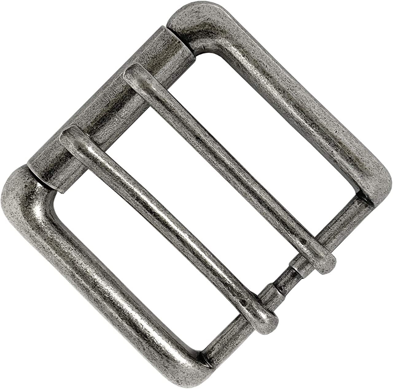 Replacement Belt Buckle Fits 1-1/2"(38Mm) Wide Belt Strap - Multi-Style Options Apparel & Accessories > Clothing Accessories > Belt Buckles Belts.com 32 / Bs9979_antique Silver  
