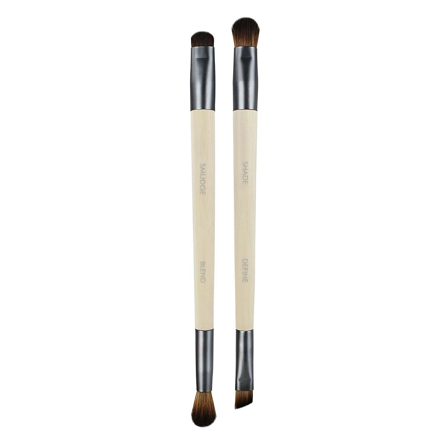 Ecotools Eye Enhancing Duo Makeup Brush Kit, for Enhanced Eye Look, Use to Define, Blend, Smudge, and Shade, 2 Piece Set Health & Beauty > Personal Care > Cosmetics > Cosmetic Tools > Makeup Tools EcoTools   