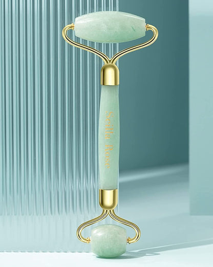 The Best Jade Roller Massaging Facial Roller, Superior and Natural for Facial Toning, Massage, Anti-Ageing, Skin Firming, Face Slimming. Lymphatic Drainage. Authentic & Genuine Beauty Tool Health & Beauty > Personal Care > Cosmetics > Cosmetic Tools > Skin Care Tools Scilla ROSE   