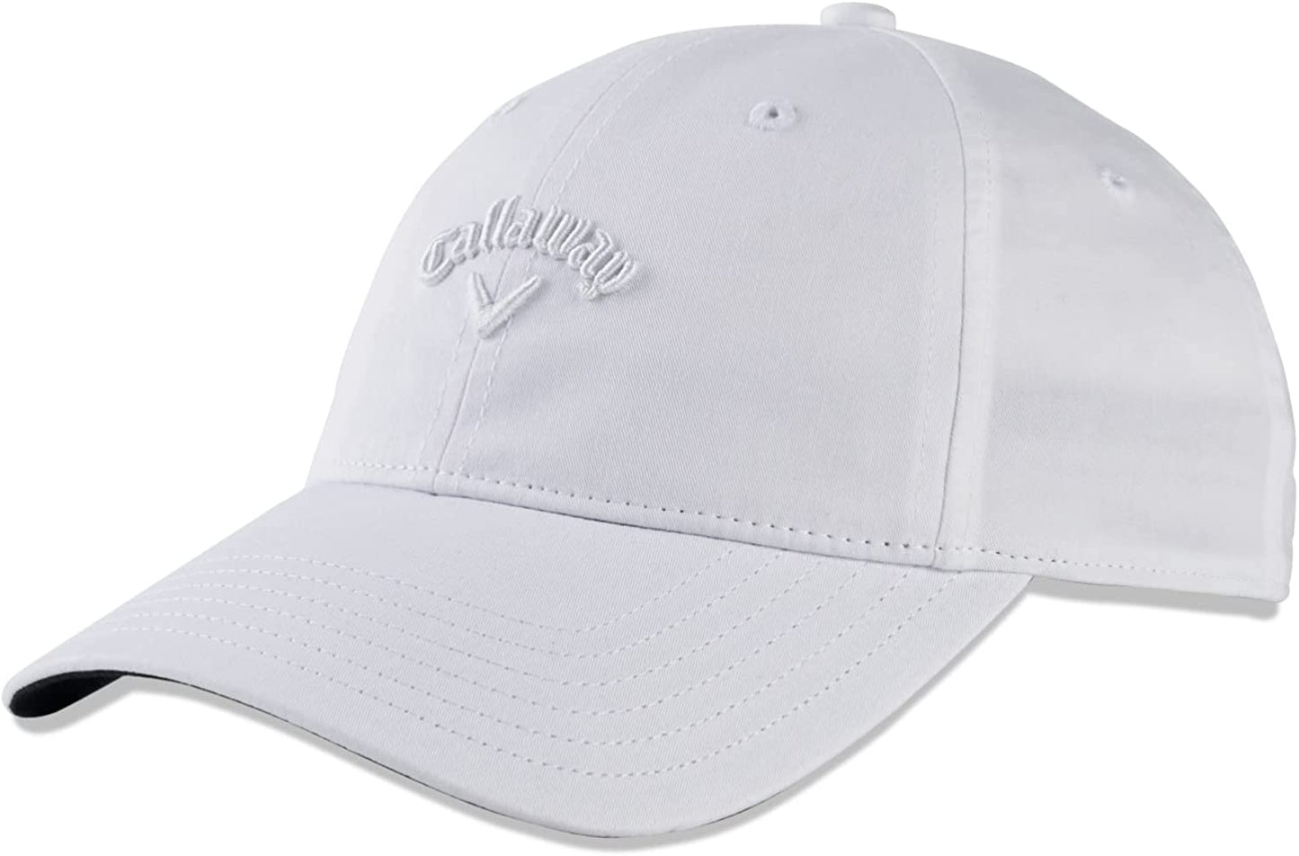 Callaway Golf 2022 Ladies Heritage Twill Adjustable Hat Apparel & Accessories > Clothing Accessories > Hats Callaway White/White One Size 
