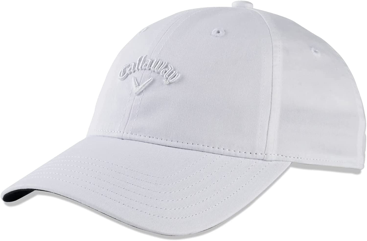 Callaway Golf 2022 Ladies Heritage Twill Adjustable Hat Apparel & Accessories > Clothing Accessories > Hats Callaway White/White One Size 