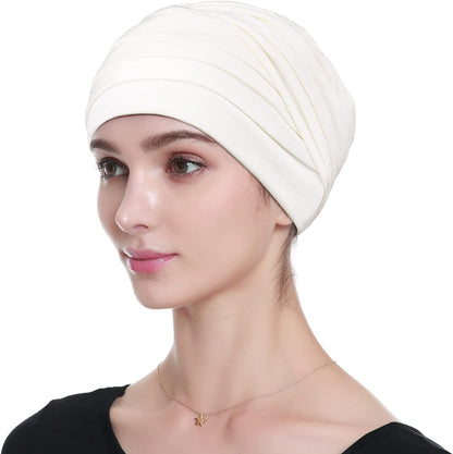 Bamboo Chemo Headwear Head Wraps for Cancer Patients – Warm, Super Comfy Apparel & Accessories > Clothing Accessories > Headwear KYLIE MAX Rainbow  
