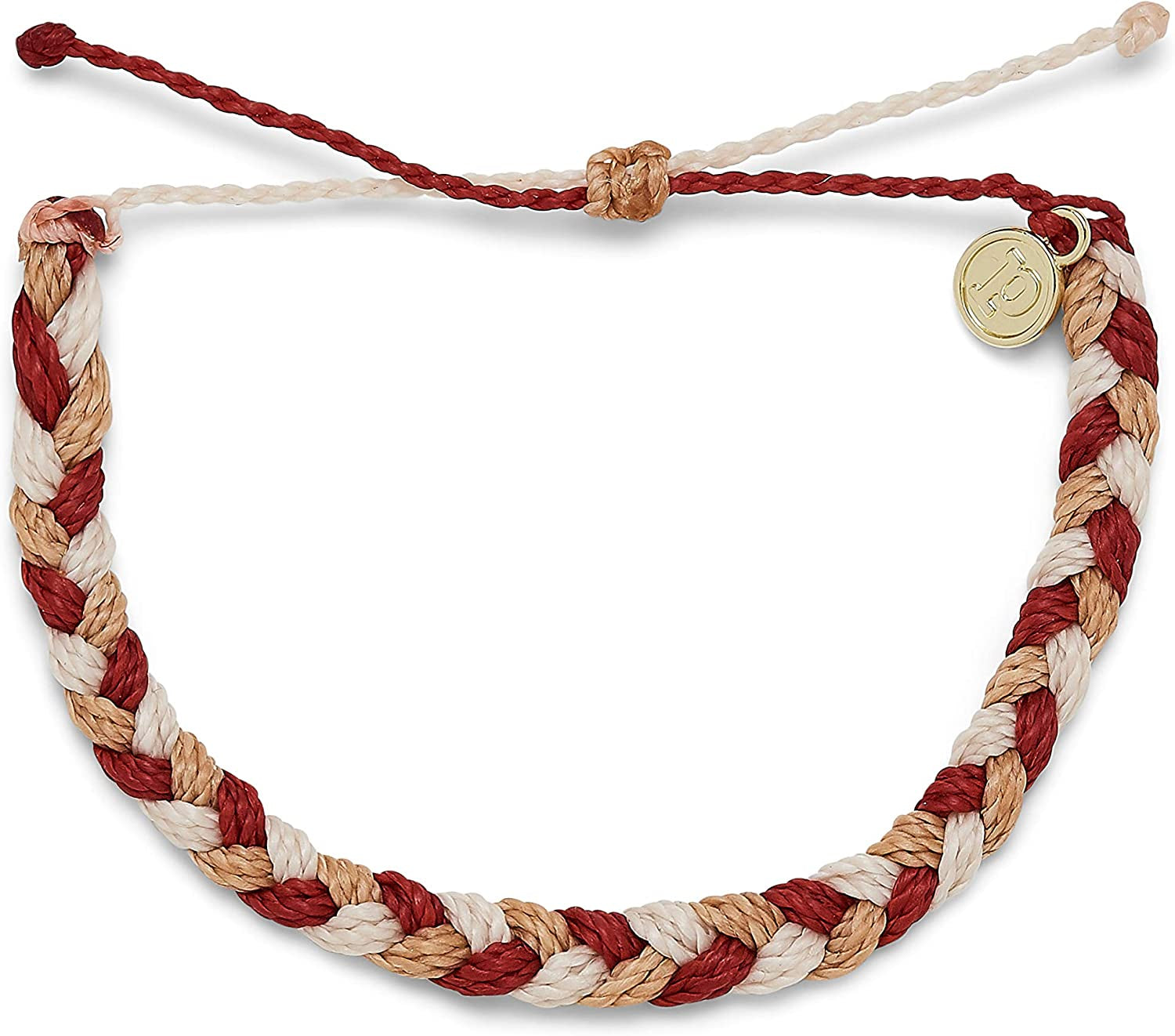 Pura Vida Braided Bracelet - 100% Waterproof, Adjustable Band - Brand Charm Apparel & Accessories > Jewelry > Bracelets Pura Vida Fireside Feels  