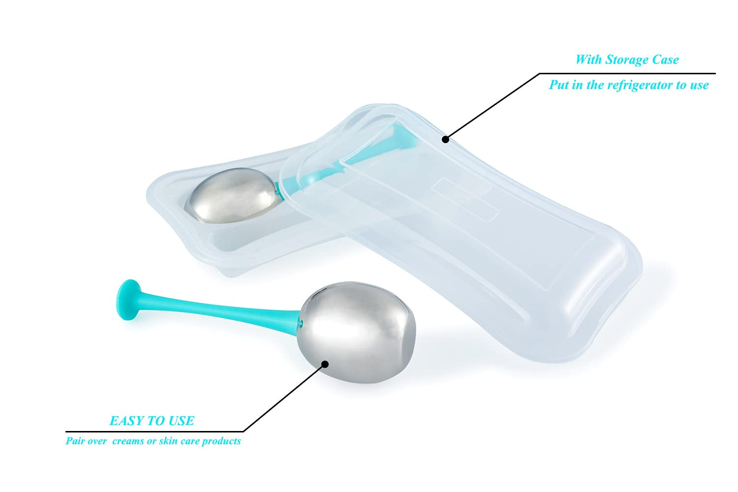 OSRSR Ice Globes Cryo Sticks Facial Massage Tools,Stainless Steel Beauty Cold Globes for Face & Eyes, Cooling Globes Sets of 2,Skin Care for Puffiness,Dark Circles,Wrinkles Health & Beauty > Personal Care > Cosmetics > Cosmetic Tools > Skin Care Tools OSRSR   