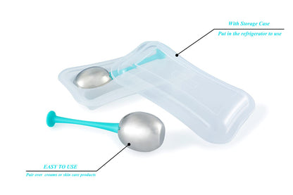 OSRSR Ice Globes Cryo Sticks Facial Massage Tools,Stainless Steel Beauty Cold Globes for Face & Eyes, Cooling Globes Sets of 2,Skin Care for Puffiness,Dark Circles,Wrinkles Health & Beauty > Personal Care > Cosmetics > Cosmetic Tools > Skin Care Tools OSRSR   