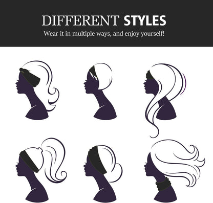 Moko Headband for Women, Versatile Turban Headband Hair Wrap Multi-Style Casual Sports Headwear, Stretchy Breathable Moisture Wicking Microfiber Head Wrap for Workout, Running, Yoga Apparel & Accessories > Clothing Accessories > Bandanas & Headties MoKo   