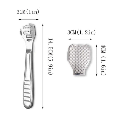 Foot Care Pedicure Callus Shaver Hard Skin Remover,Hand Callus Remover,Foot Callus Shaver Heel Hard Skin Remover for Hand Feet with Stainless Steel Handle(24Pieces) Health & Beauty > Personal Care > Foot Care Klemon   