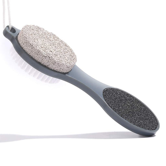 CAREHOOD Foot File Callus Remover - Multi Purpose 4 in 1 Feet Pedicure Tools with Foot Scrubber, Pumice Stone, Foot Rasp and Sand Paper for Home Foot Care (Grey Pedicure Foot File) Health & Beauty > Personal Care > Foot Care CAREHOOD Grey Pedicure Foot File  