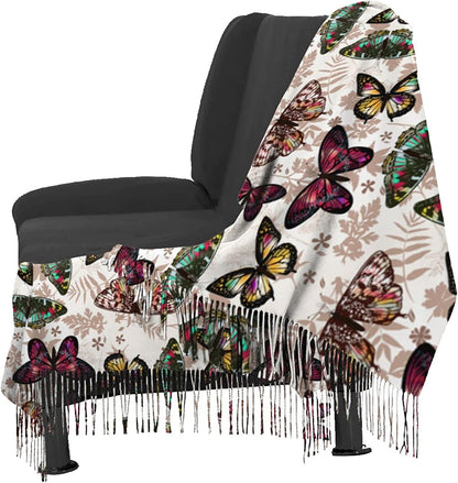 Scarf Shawl Hairless Naked Cats Sphynx Cats Scarf Fashion Tassels Long Soft Warm Luxurious Gift Scarf for Women Men Apparel & Accessories > Clothing Accessories > Scarves & Shawls qaxcdmky   