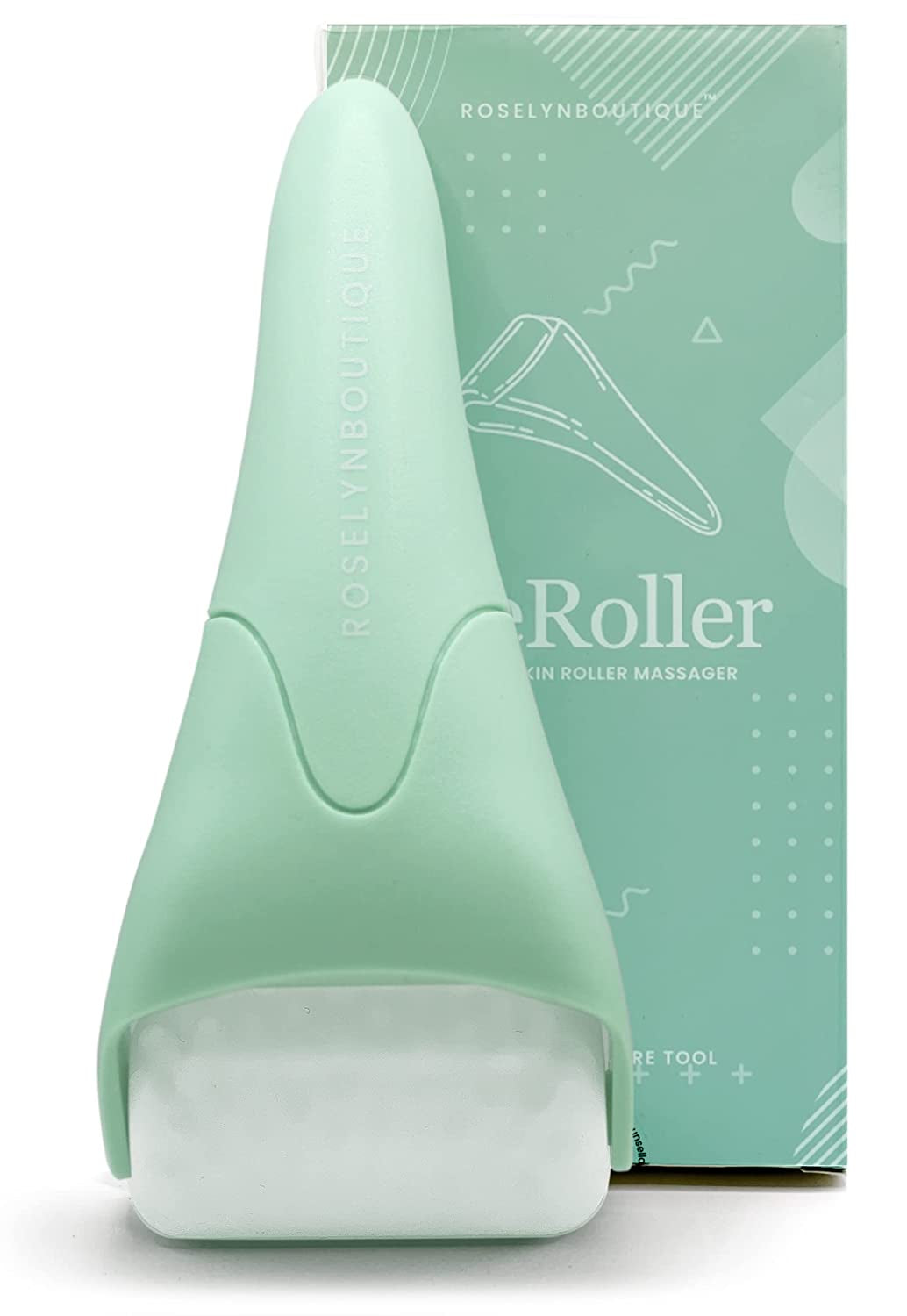 Ice Roller for Face Massage Stick Facial Skin Care Tools Face Roller Massager - Reduce Wrinkles Puffiness Migraine Pain Relief (Pink) Health & Beauty > Personal Care > Cosmetics > Cosmetic Tools > Skin Care Tools ROSELYNBOUTIQUE Green  