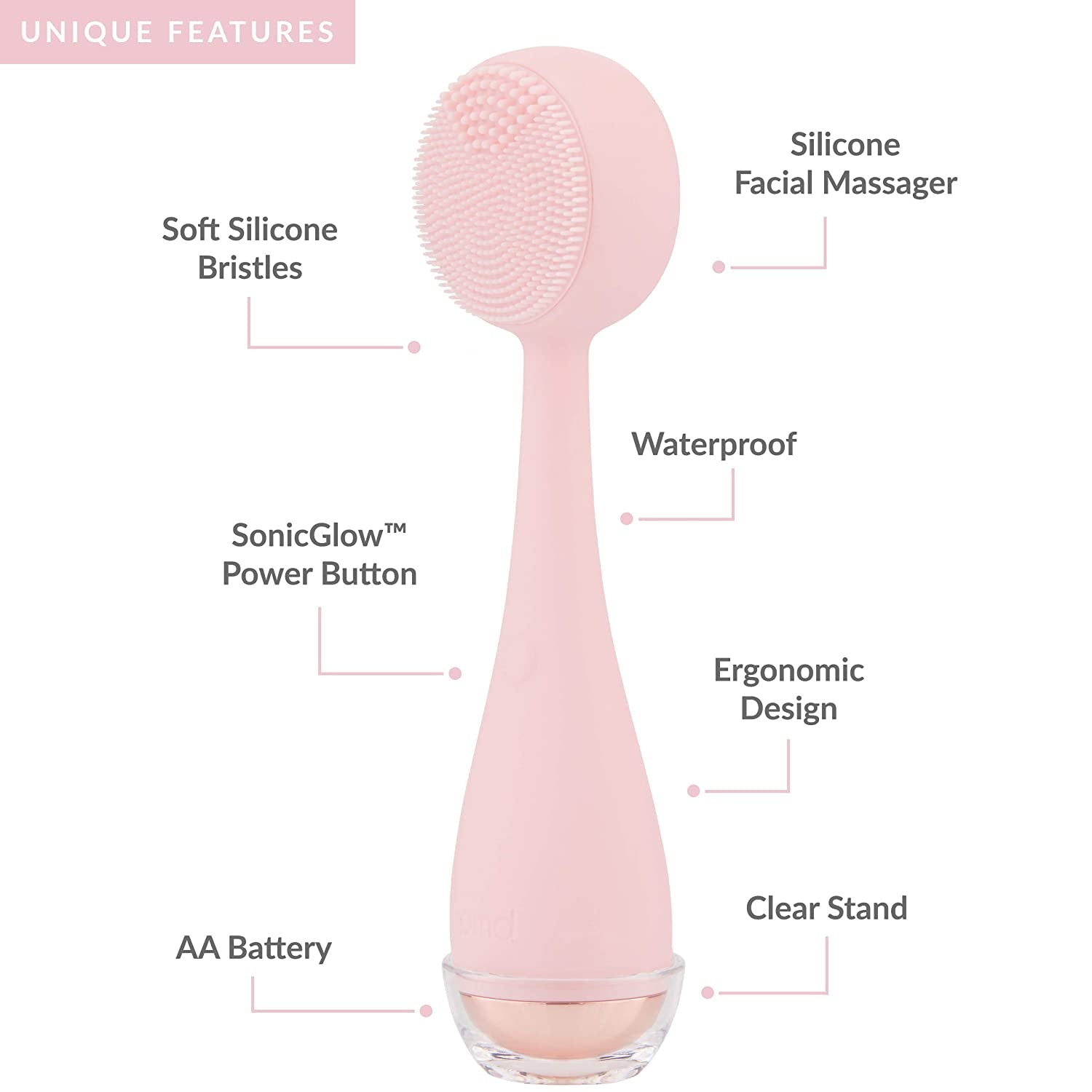 PMD Clean - Smart Facial Cleansing Device Health & Beauty > Personal Care > Cosmetics > Cosmetic Tools > Skin Care Tools KYLIE MAX   