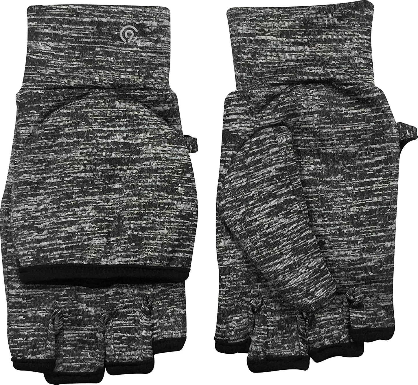 C9 Champion Women'S Everyday Flip Top Mitten and Fingerless Glove with Reflective Detail Apparel & Accessories > Clothing Accessories > Gloves & Mittens C9 Champion Grey One Size 