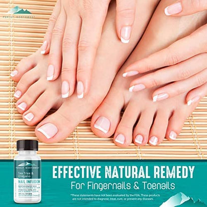 Purely Northwest-Tea Tree Oil Foot Soak & Nail Repair Oil Set- for Damaged Nails, Athletes Foot, Smelly Feet and Foot Callus - Made in the USA Health & Beauty > Personal Care > Foot Care Purely Northwest   
