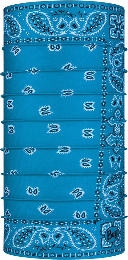 BUFF Coolnet Uv+ Multifunctional Headwear and Face Mask, Bright Pattern Design Apparel & Accessories > Clothing Accessories > Headwear BUFF Santana Teal One Size 