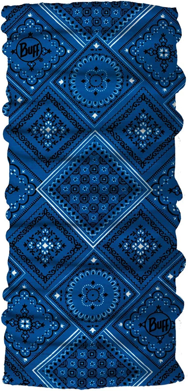 BUFF Adult Original Multifunctional Headwear and Face Mask Apparel & Accessories > Clothing Accessories > Headwear BUFF Walker Blue  