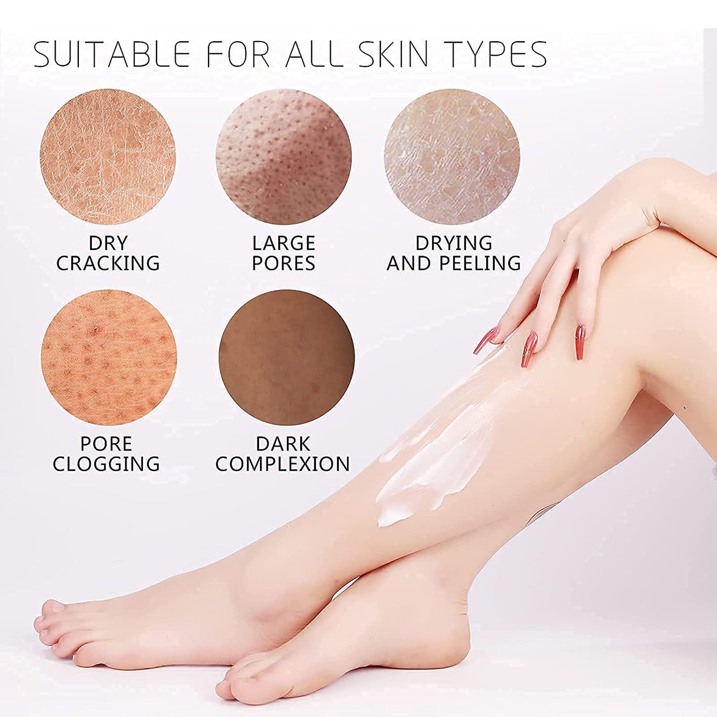 Foot Spa Pedicure Set, Home Foot Soak with Bath Salt, Foot Cream, Foot Scrubs, 4 in 1 Exfoliating Foot Care for Dry Cracked Feet, Make Baby Soft Feet Health & Beauty > Personal Care > Foot Care nbc BeautiLab   