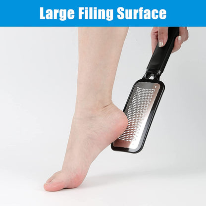 Dr.Nail Callus Remover for Feet Professional Colossal Foot Rasp and Stainless Steel Foot Flie Scrubber Pedicure Tool to Foot Care Remove Hard Skin Can Be Used to Wet and Dry Feet (Large) Health & Beauty > Personal Care > Foot Care Dr.nail   
