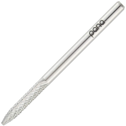 Premium PANA 3/32" Cuticle Clean Nail Carbide Bit for Professional, Nail Salon, Nail Trimmer, under Nail Cleaner, Electric Drill Machine, Manicure Tools (Silver-Snake Head, Fine) Health & Beauty > Personal Care > Cosmetics > Cosmetic Tools > Nail Tools PANA Silver-UNC Extra Fine 