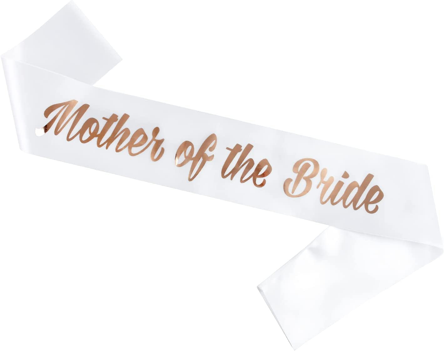 SGKUED Rose Gold Bachelorette Party Sash - Team Bride Decorations,Bridal Shower Favors,Hen Night Gifts, Engagement Party Satin Favors,Wedding Party Accessories Apparel & Accessories > Clothing Accessories > Sashes SGKUED Mother of the Bride  