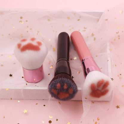 Cat Paw Foundation Makeup Brush - Professional Cosmetic Brush of Foundation Brushes, Powder Brush Blush Brush, Concealer Brush, Contour Brush, Powder Brush Cosmetic Tool (4PCS NEW SET) Health & Beauty > Personal Care > Cosmetics > Cosmetic Tools > Makeup Tools rongji jewelry   
