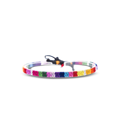 Boho Surfer Bracelet Women & Men - Braided Summer Beach Bracelet - Handmade Festival Accessories - Thin Friendship Bracelets - 100% Waterproof & Adjustable - Ethnic Hippie Style Jewelry (Blue-White) Apparel & Accessories > Jewelry > Bracelets Made by Nami Rainbow  