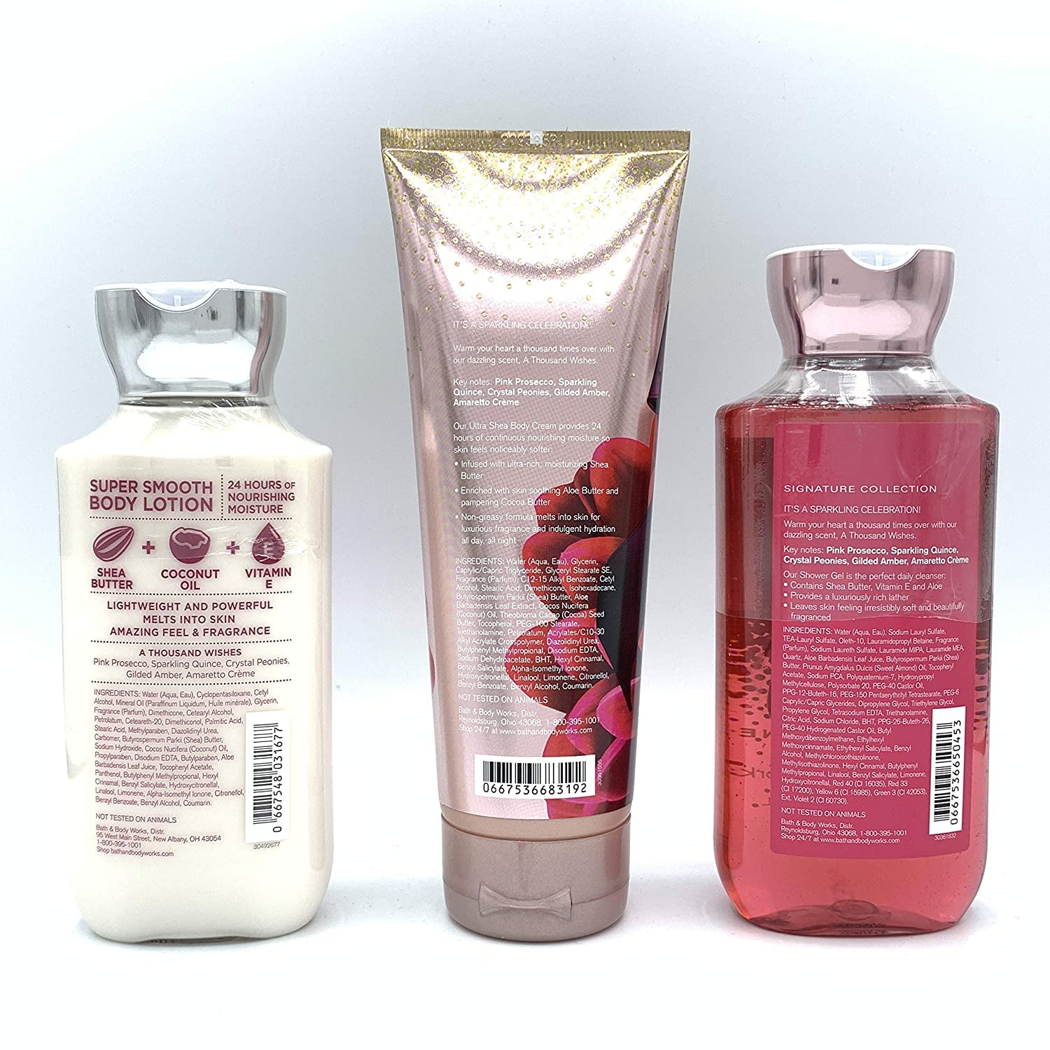 Bath and Body Works a Thousand Wishes Gift Set Health & Beauty > Personal Care > Cosmetics > Bath & Body Bath & Body Works   